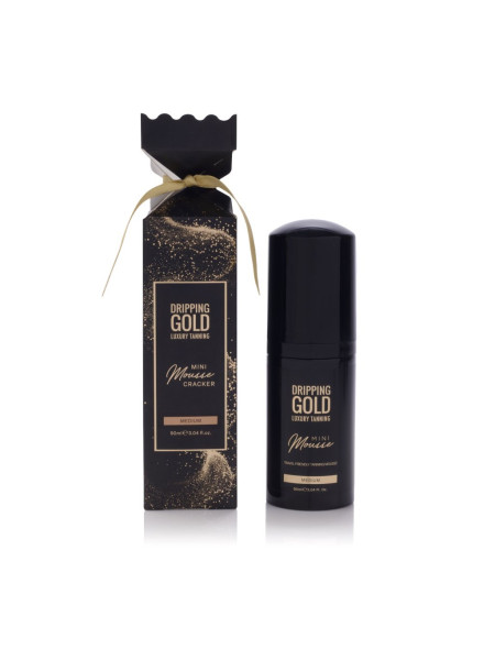 Dripping Gold Vánoční Samoopalovací pěna Medium Mousse, 1ks