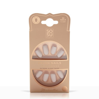 SOSU Cosmetics Marshmallow Umělé nehty, 30ks