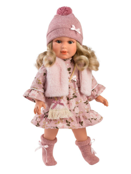 Llorens 54042 ANNA - realistyczna lalka z ciałem z miękkiej tkaniny - 40 cm