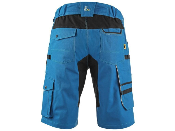 Kraťasy CXS STRETCH, pánské, středně modré-černé, vel. 56
