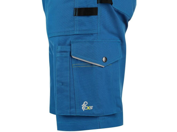 Kraťasy CXS STRETCH, pánské, středně modré-černé, vel. 58