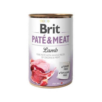 Konzerva Brit Pate & Meat Lamb 400g