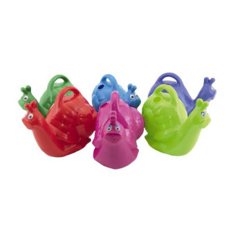Konvička šnek plast 21x18cm mix barev 24m+