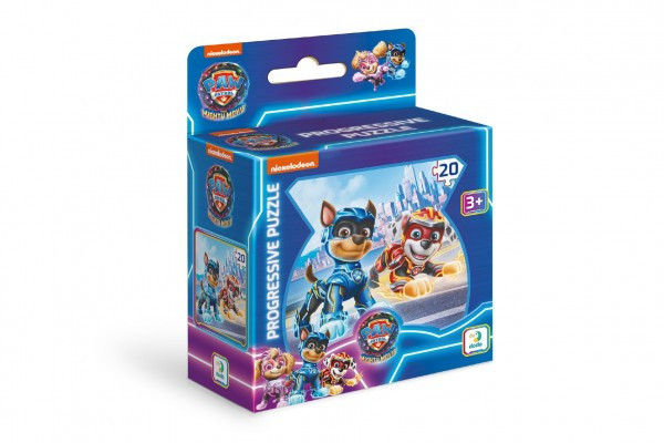 Puzzle Tlapková patrola/Paw Patrol 22x22cm 20 dílků v krabičce 10x13x5cm