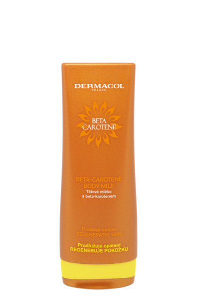 DERMACOL Beta Carotene tělové mléko po opalování s Beta-Carotenem 200ml