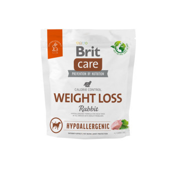 Brit Care Dog Hypoallergenic Weight Loss - królik i ryż, 1kg