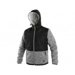 Bunda CXS CARSON, pánská, šedo - černá, vel. 2XL