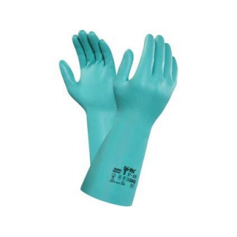 Chemické rukavice ANSELL SOL-VEX 37-695, máčené v nitrilu, vel. 11