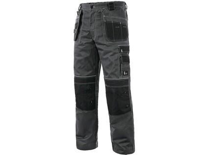 Kalhoty CXS ORION TEODOR PLUS, pánské, šedo-černé, vel. 50
