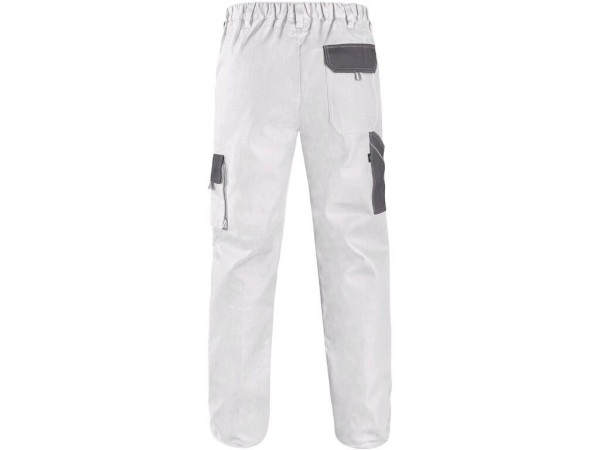 Kalhoty CXS LUXY JOSEF, pánské, bílo-šedé, vel. 68