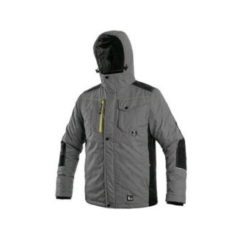 Bunda CXS BALTIMORE, pánská, šedo - černá, vel. 5XL