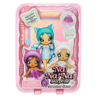 Na! Na! Na! Surprise Narozeninová panenka – Marina Tealstone (Aquamarine)