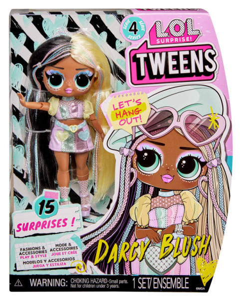 LOL Surprise! Tweens bábika, séria 4 - Darcy Blush