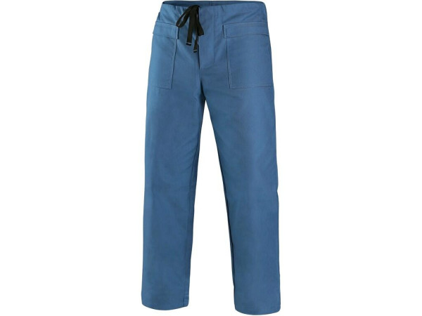 Spodnie CHEMIK, kwasoodporne, męskie, niebieskie, rozmiar 64
