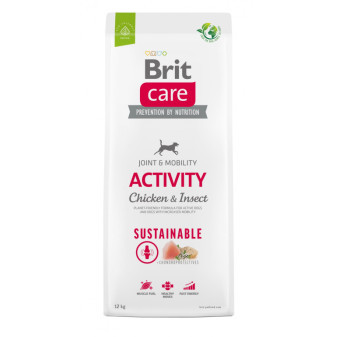 Brit Care Dog Sustainable Activity - kurczak i owady, 12kg