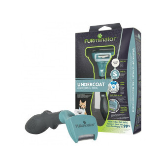 FURminator vyčesávací hrablo pro krátkosrsté kočky malých plemen