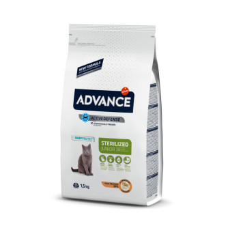 ADVANCE CAT Młoda sterylizowana 1,5 kg