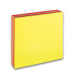 CONCORDE Blok karteczek samoprzylepnych pastel, 76x76mm, 5x40 kartek, A0985