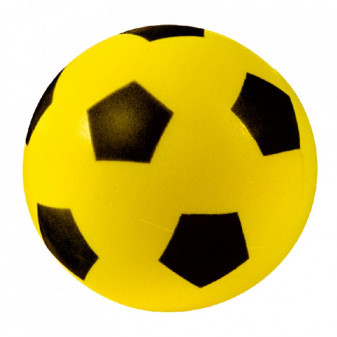 Androni Soft míč - průměr 12 cm žlutý