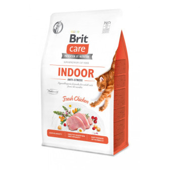 Brit Care Cat Grain-Free Indoor Anti-stress 0,4kg