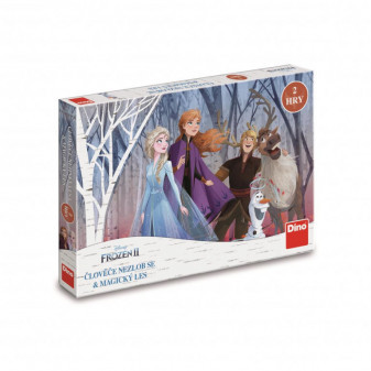Hra Člověče nezlob se a Magický les FROZEN - Ledové království