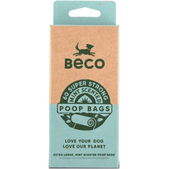 BecoBags EKO sáčky Peppermint 4rolky po 15ks