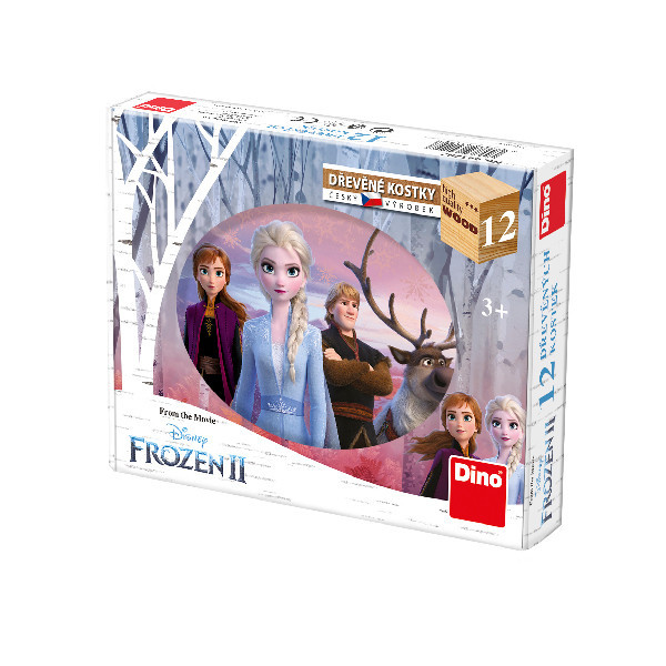 kostka FROZEN 2 12 kostek - Królestwo Lodu