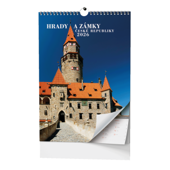 Nástěnný kalendář - Hrady a zámky České republiky