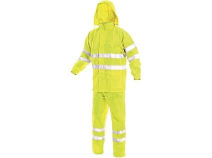Souprava YORK, výstražný, pánský, žlutý, vel. 2XL