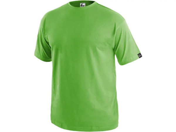 Koszulka CXS DANIEL, krótki rękaw, zielone jabłko