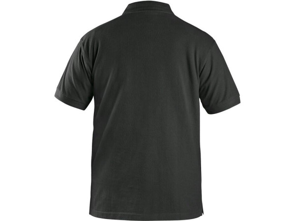 Polokošile CXS MICHAEL, krátký rukáv, černá, vel. 5XL