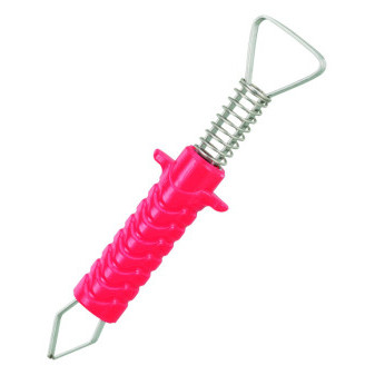 Vytahovač na klíšťata - plastový s kovovou pružinou 8cm TRIXIE