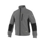 Mikina CXS TEXAS, pánská, šedo-černá, vel. 2XL