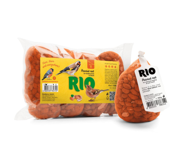 RIO siťka s arasidy 4x150g