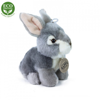 Plyšový králik sediaci 16 cm ECO-FRIENDLY