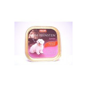 Animonda Vom Feinsten Junior pasztet dla psów wołowina+drób 150g
