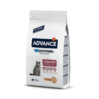 ADVANCE CAT Sterylizowany Senior 1,5 kg