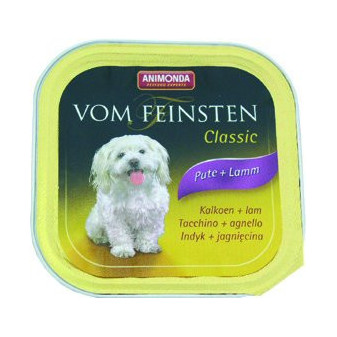 Animonda Vom Feinsten Classic paštéta pre psov morčacie + jahňa 150g