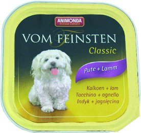 Animonda Vom Feinsten Classic paštika pro psy krůtí+jehně 150g