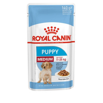 Kapsička Royal Canin SHN MEDIUM PUPPY 10 x 140 g