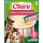 Churu dog mäsové pyré - kura, losos 160g