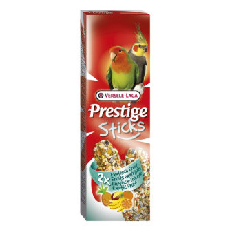 Prestige Sticks Fruits tyčinky pre stredné papagáje 2ks