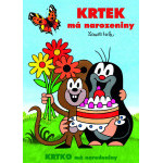 Omalovánka A4 Krtek má narozeniny