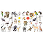Album obrázkové Safari Hraj si se samolepkami