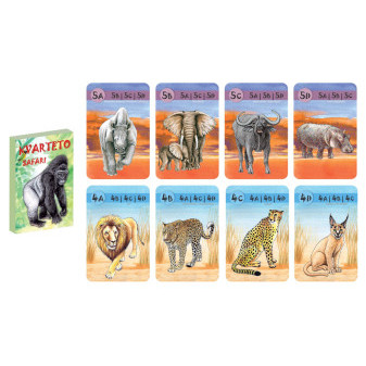 Karty kwartetu Safari
