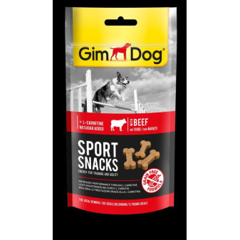 GIMDOG Sportsnacks hovädzie 60g