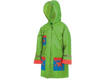 Płaszcz przeciwdeszczowy dziecięcy FROGY, zielony, rozmiar 90