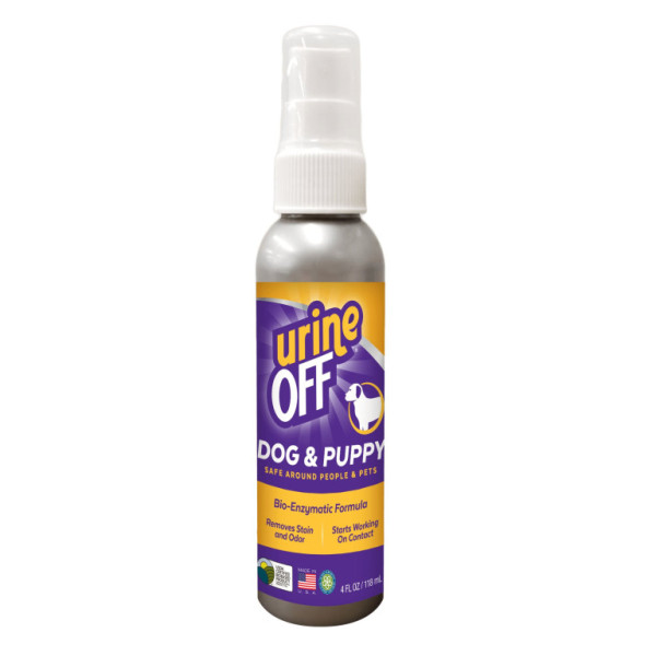 Urine Off, środek do usuwania zapachu moczu 118ml, pies, opakowanie podróżne