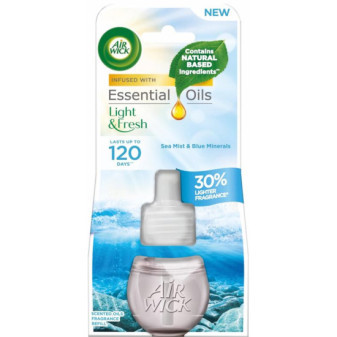 AIR WICK osvěžovač vzduchu 19ml elektrická náplň Sea Mist and Blue Minerals
