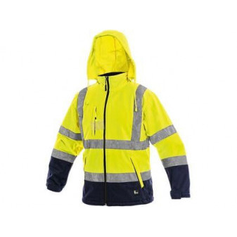 CXS DERBY kurtka ostrzegawcza męska, żółto-niebieska